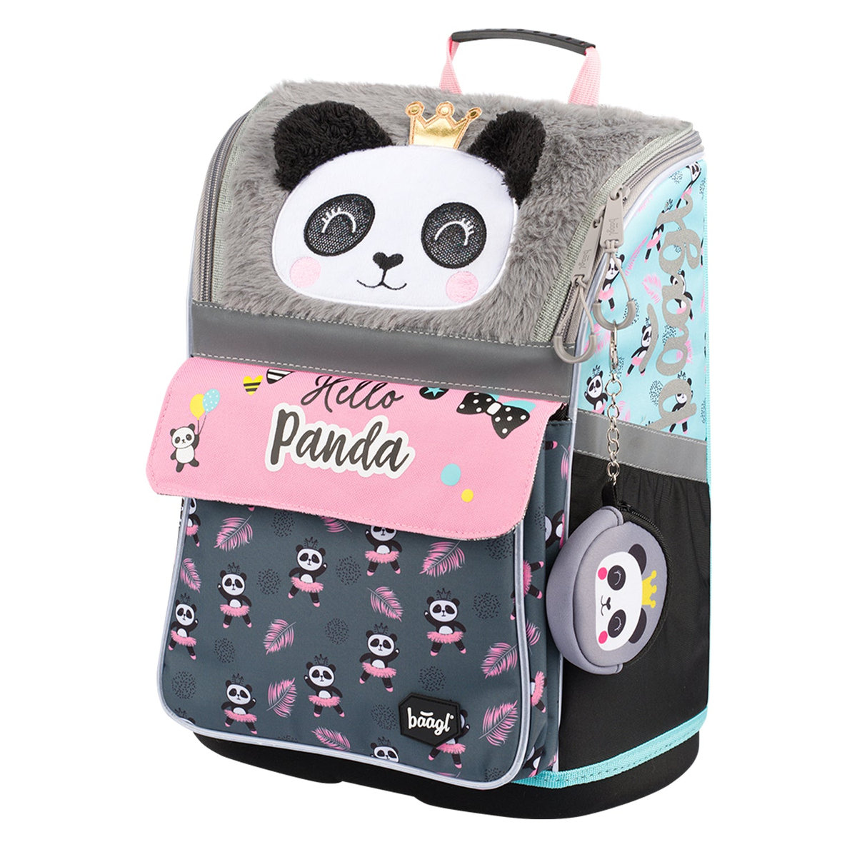 Školní aktovka Zippy Panda – detail výrobku
