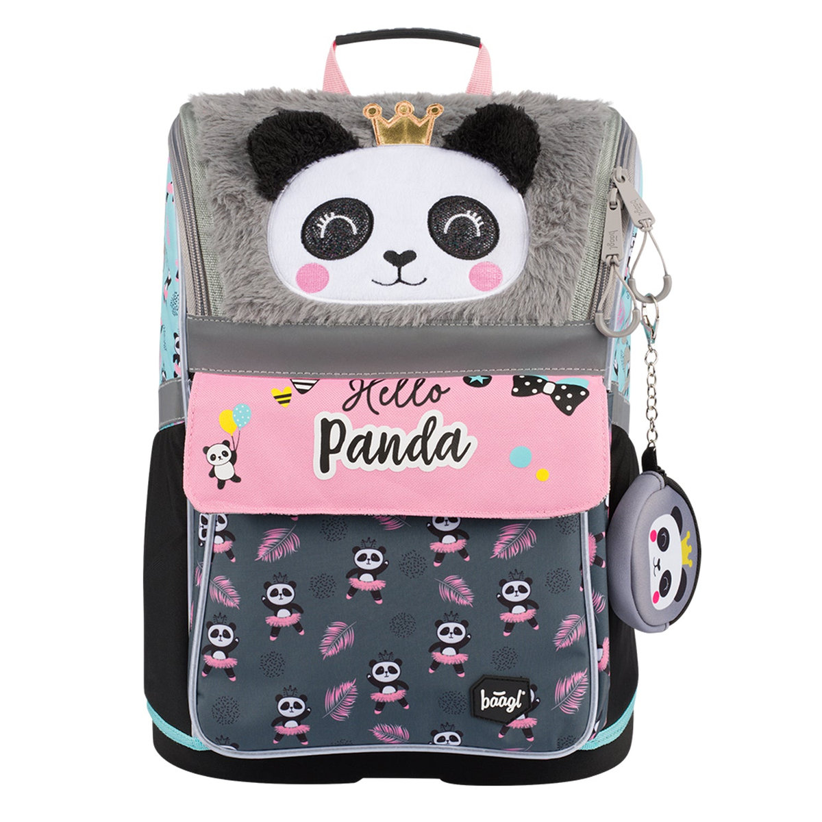 Školní aktovka Zippy Panda – detail výrobku