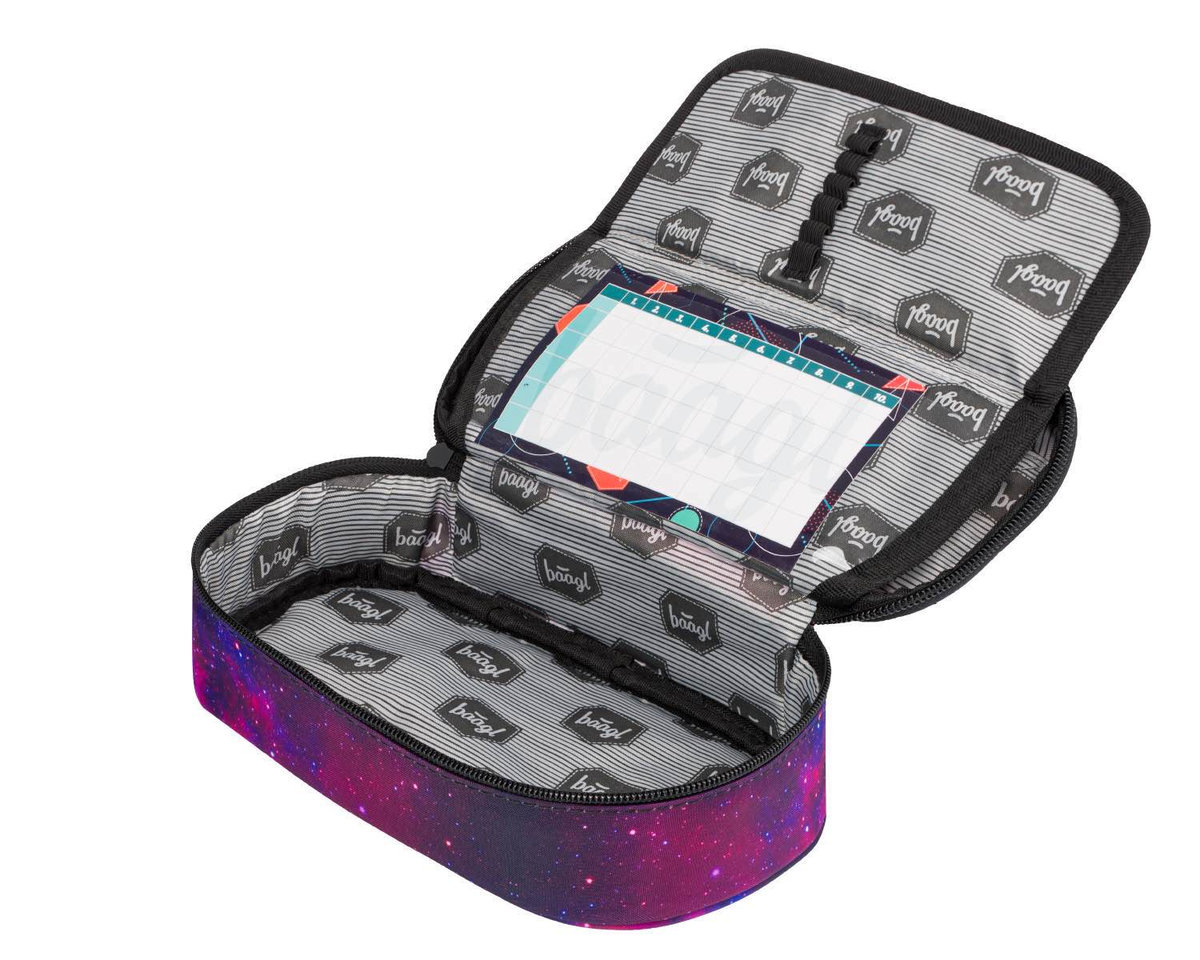 Školní penál etue Skate Galaxy – detail výrobku