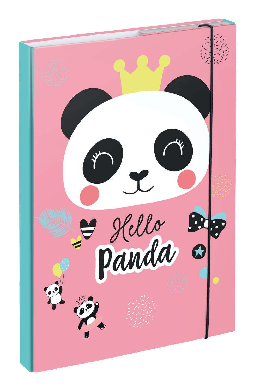 Desky na školní sešity A4 Panda – detail výrobku