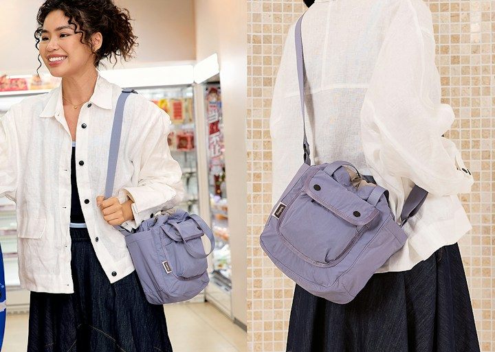 Bellroy Cinch Bucket Bag – V ruce, na rameni nebo crossbody