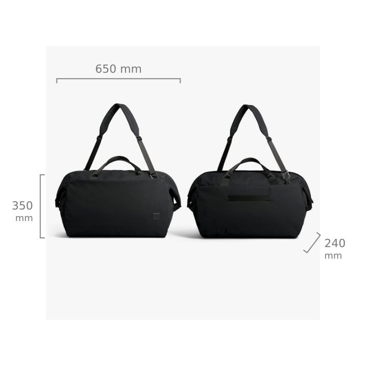 Bellroy Classic Duffel – rozměry
