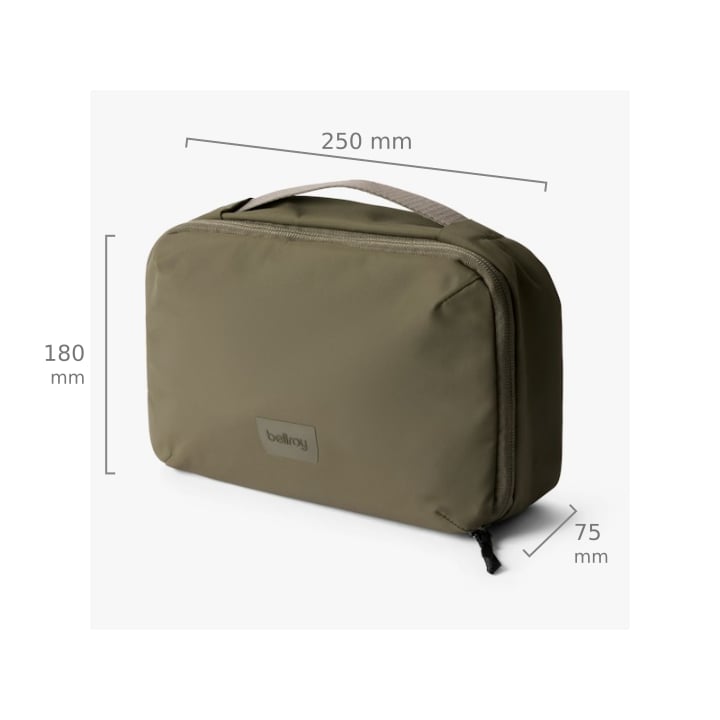 Bellroy Hanging Toiletry Kit – rozměry