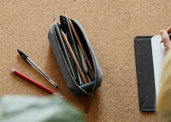 Bellroy Pencil Case – Po otevření přehledná miska
