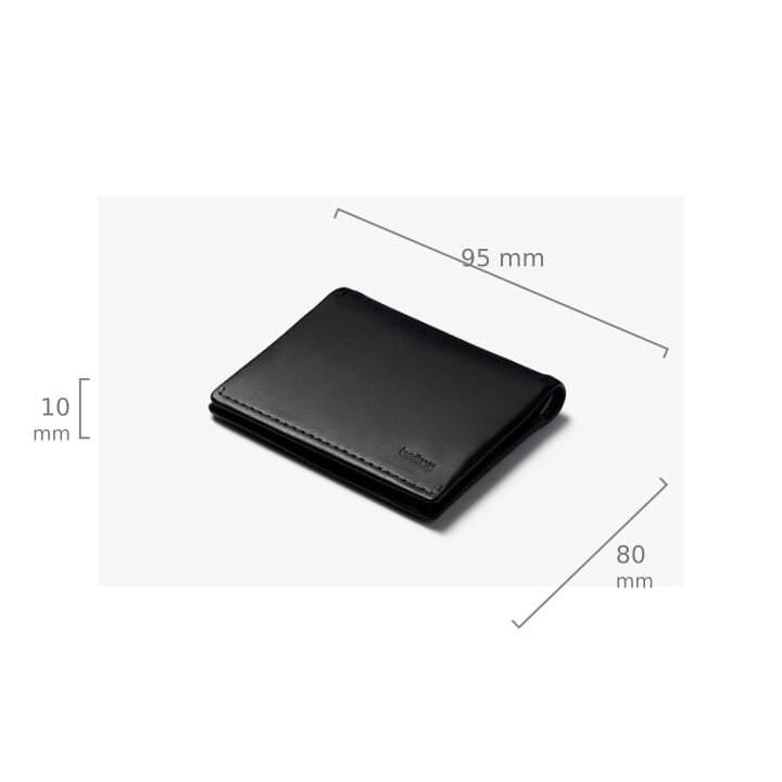 Bellroy Slim Sleeve – rozměry