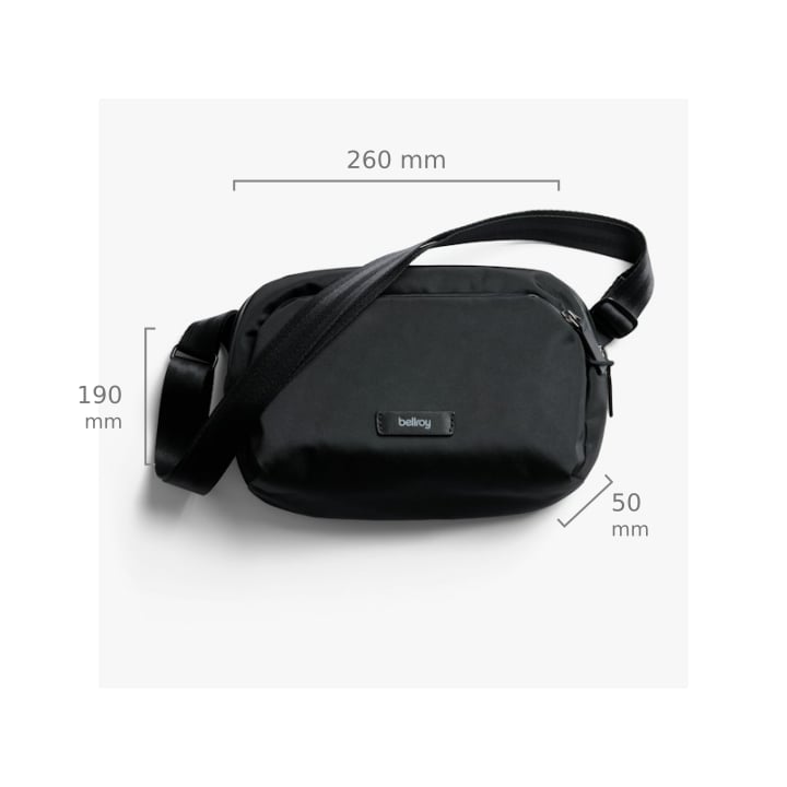 Bellroy Transit Sling – rozměry