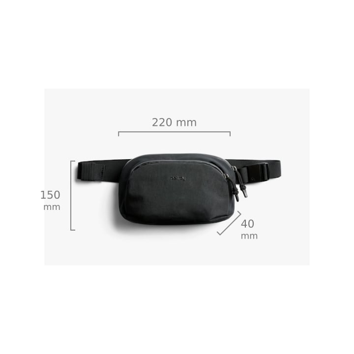 Bellroy Venture Hip Pack – rozměry