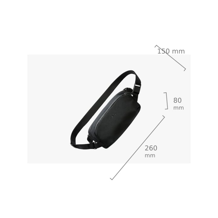 Bellroy Venture Ready Sling – rozměry