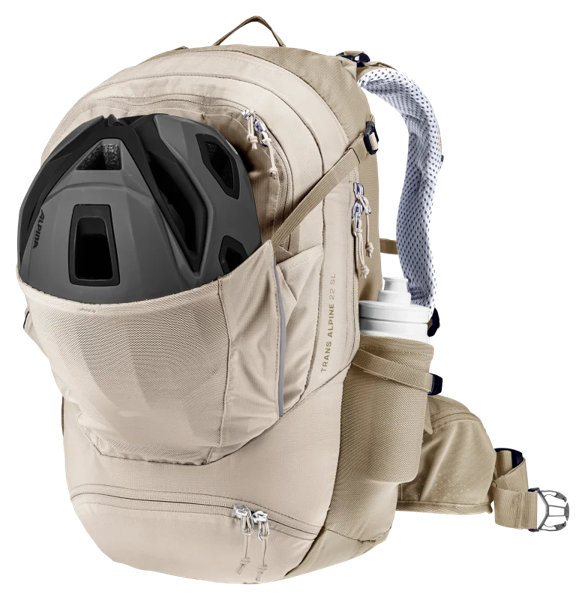 Deuter Trans Alpine 22 SL – Přilba v čelní kapse