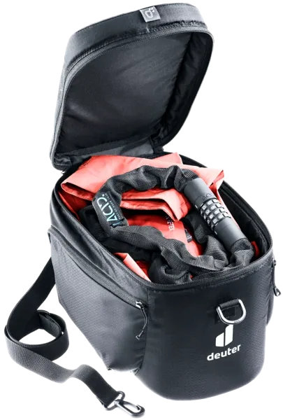 Deuter Rack Bag 10 – Široké otevření pro cyklovýbavu