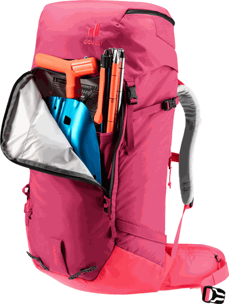 Deuter Freescape Pro 38+ SL – Vyztužený bezpečnostní prostor