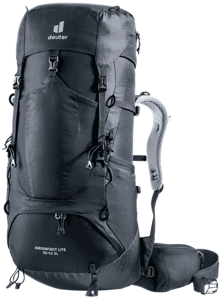 Deuter Aircontact Lite 35+10 SL – Menší základ, výrazná rezerva