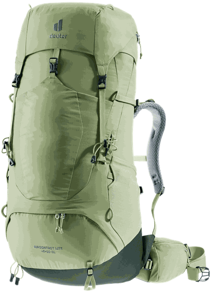 Deuter Aircontact Lite 45+10 SL – Rozšíření a odnímatelné víko