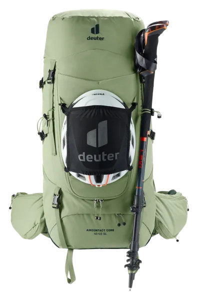Deuter Aircontact Core 45+10 SL – Boční přístup k láhvi