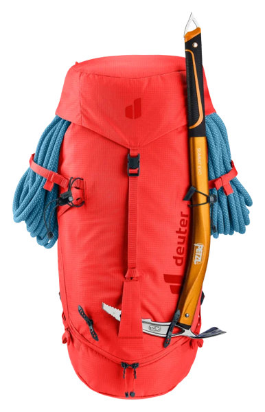 Deuter Guide 32+6 SL – Lyže na bočních úchytech