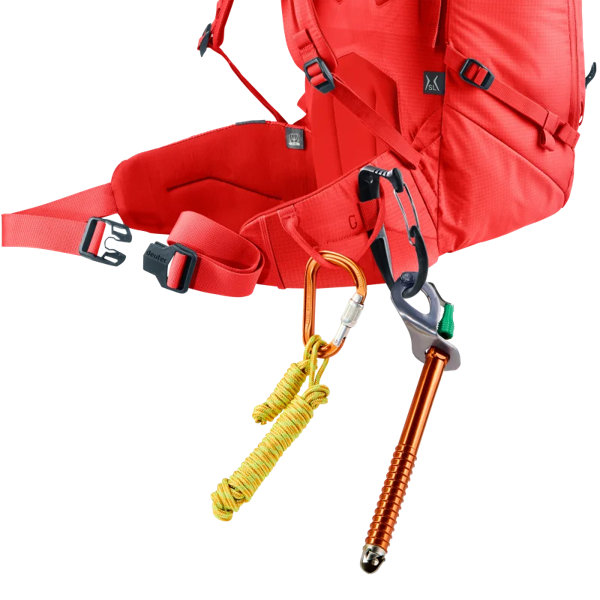 Deuter Guide 32+6 SL – Bederní místa na technickou výbavu