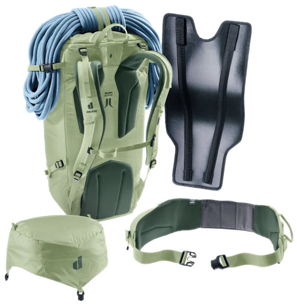 Deuter Guide 34+6 – Odnímatelná zádová deska