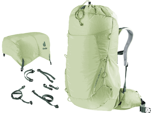 Deuter Aircontact Ultra 35+5 SL – Odnímatelné víko