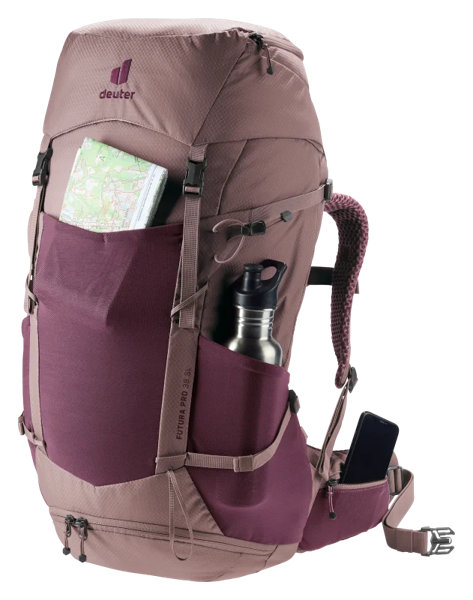 Deuter Futura Pro 38 SL – Balení pod víkem