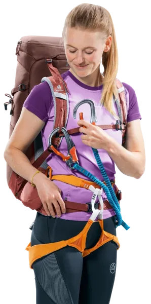 Deuter Trail 28 SL – Karabiny dostupné na popruzích