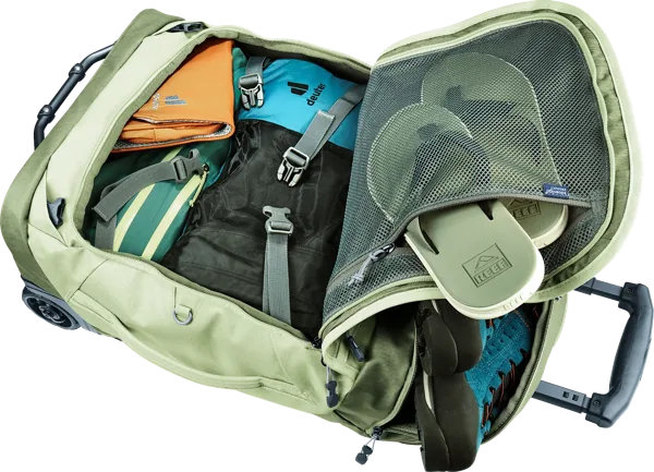Deuter Duffel Pro Movo 36 – Otevřít komoru doširoka