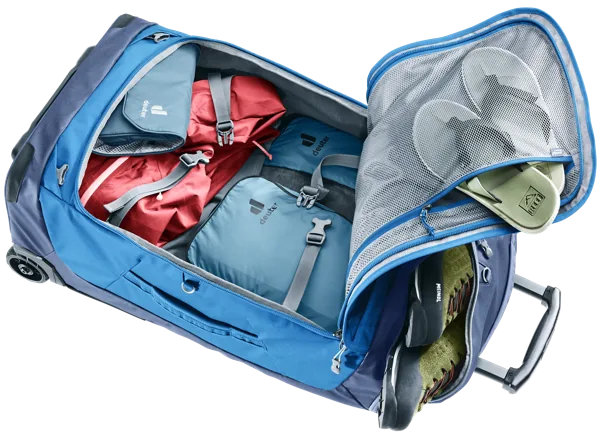 Deuter Duffel Pro Movo 60 – Komprese uvnitř komory