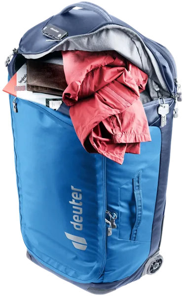 Deuter Duffel Pro Movo 60 – Horní kapsa mimo hlavní náplň