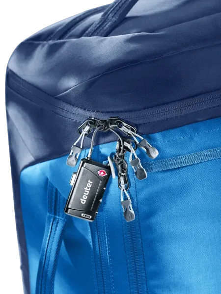 Deuter Duffel Pro Pack 30 – Příprava zipu na zámek