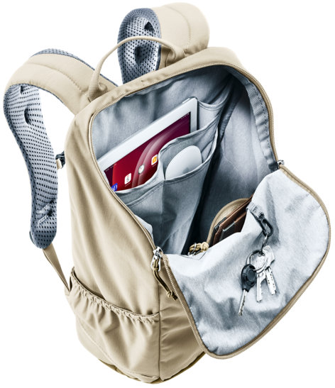 Deuter Stepout 16 – Široké otevření zipem U