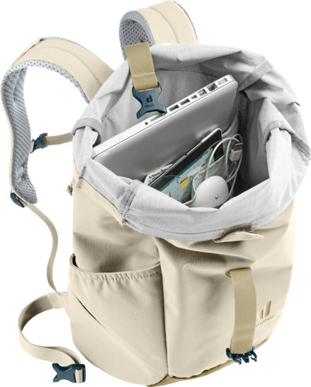 Deuter Stepout 22 – Rolovací hlavní vstup