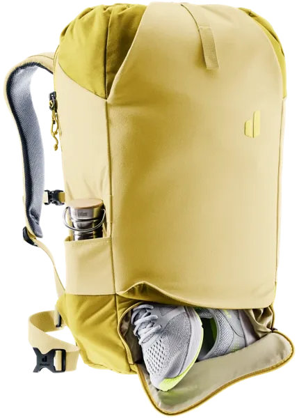 Deuter Utilion 34+5 – Boční kapsy pro rychlou zastávku