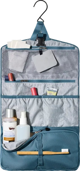 Deuter Wash Bag II – Základní hygiena rozevřená před vámi