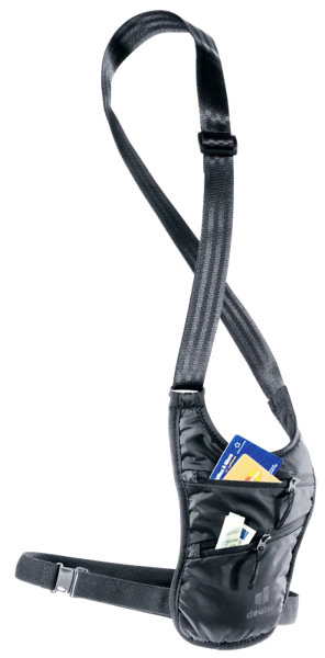 Deuter Security Holster – Dvě zipové kapsy a síťované členění