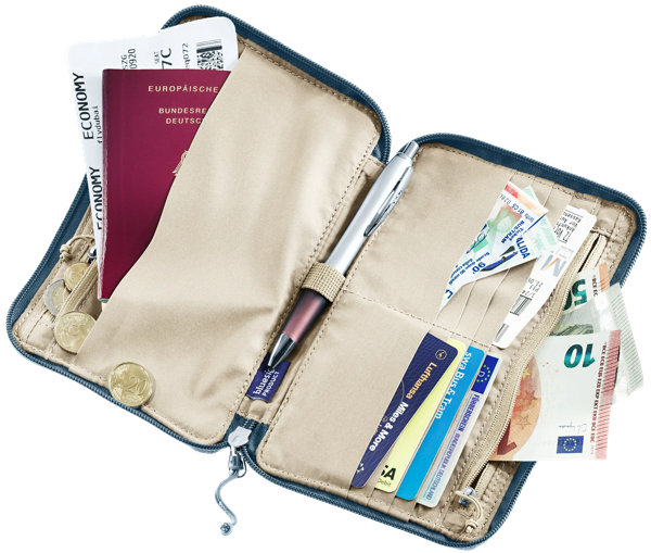 Deuter Travel Wallet – Oddělené mince a bankovky