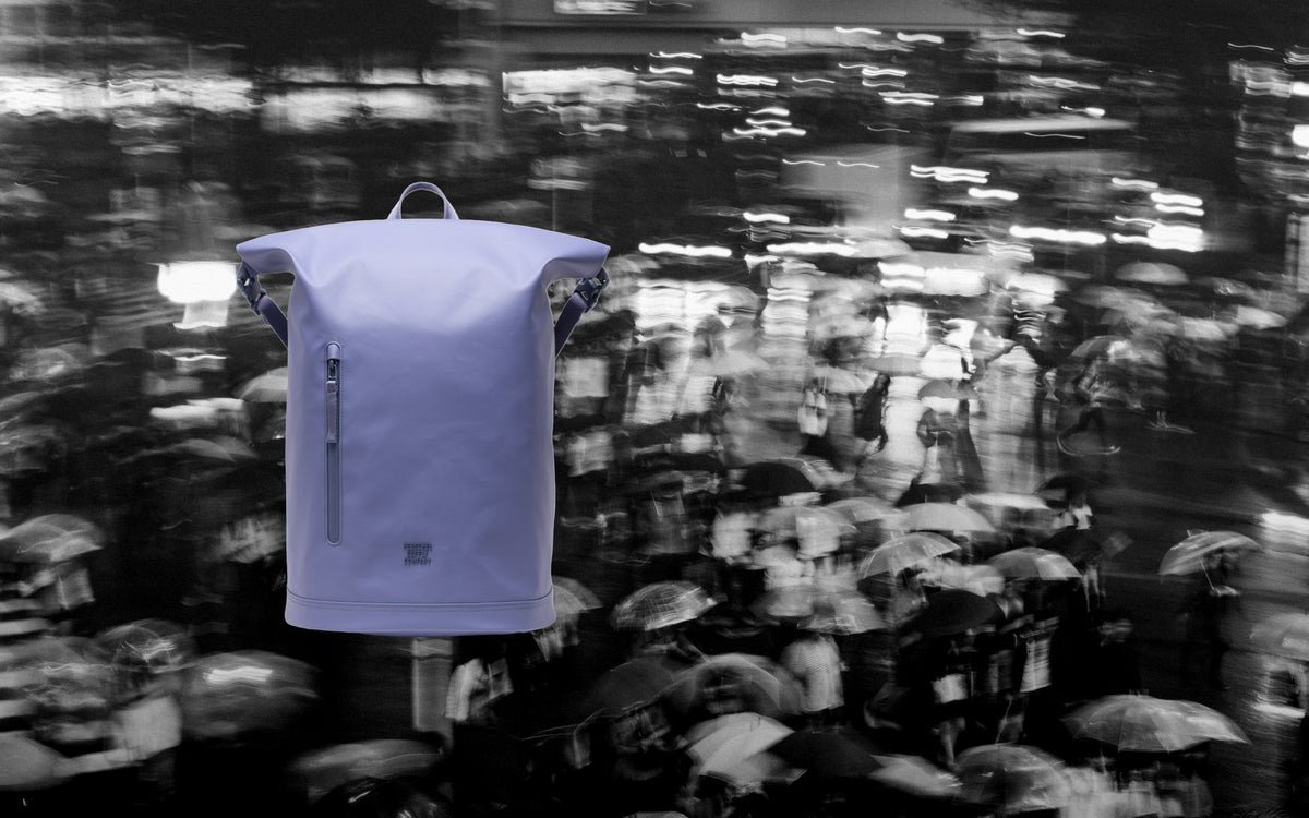 Herschel Roll Top Backpack Weather Resistant v každodenním prostředí