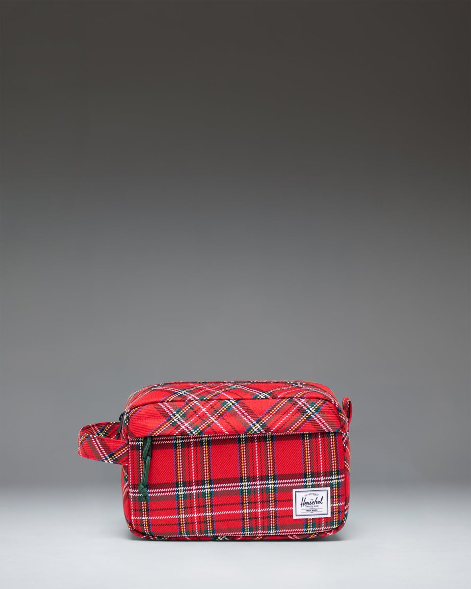 Herschel Chapter Plaid Travel Kit – produktový pohled