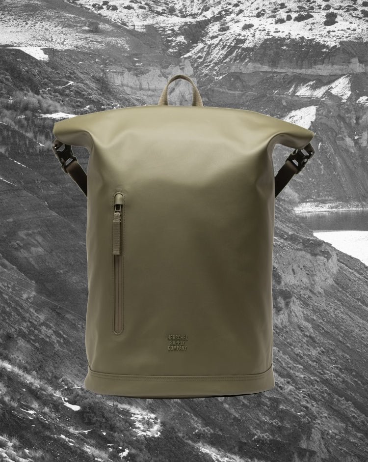 Herschel Roll Top Backpack Weather Resistant – fotografie modelu
