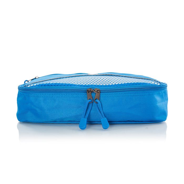 Heys Eco Packing Cube 5pc Set II Blue – Dva jezdce na hlavním zipu