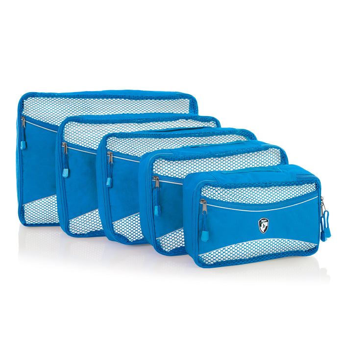 Heys Eco Packing Cube 5pc Set II Blue