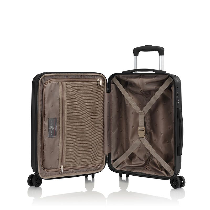 Heys AeroLite S,M Black – Přepážka a velká kapsa