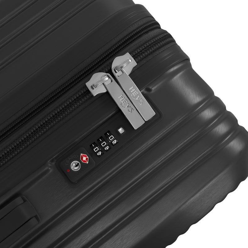Heys AeroLite S,M Black – TSA zámek v čisté siluetě