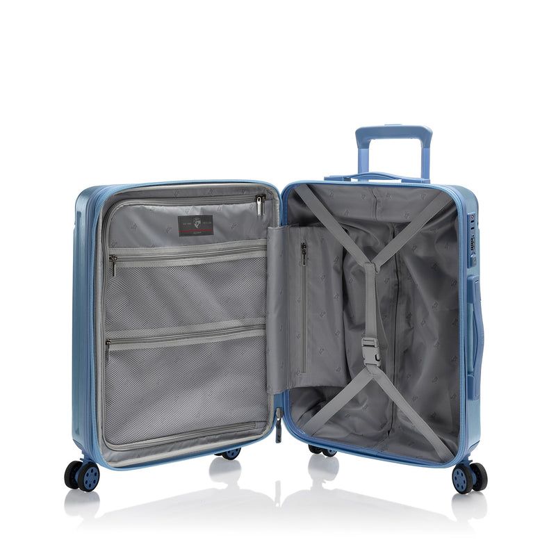 Heys Alumix S Icy Blue – Uspořádaný vnitřek a expandér