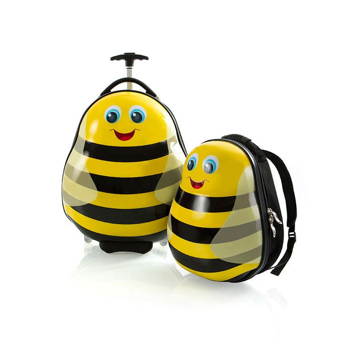 Heys Travel Tots Lightweight Kids Bumble Bee – sada batohu a kufru