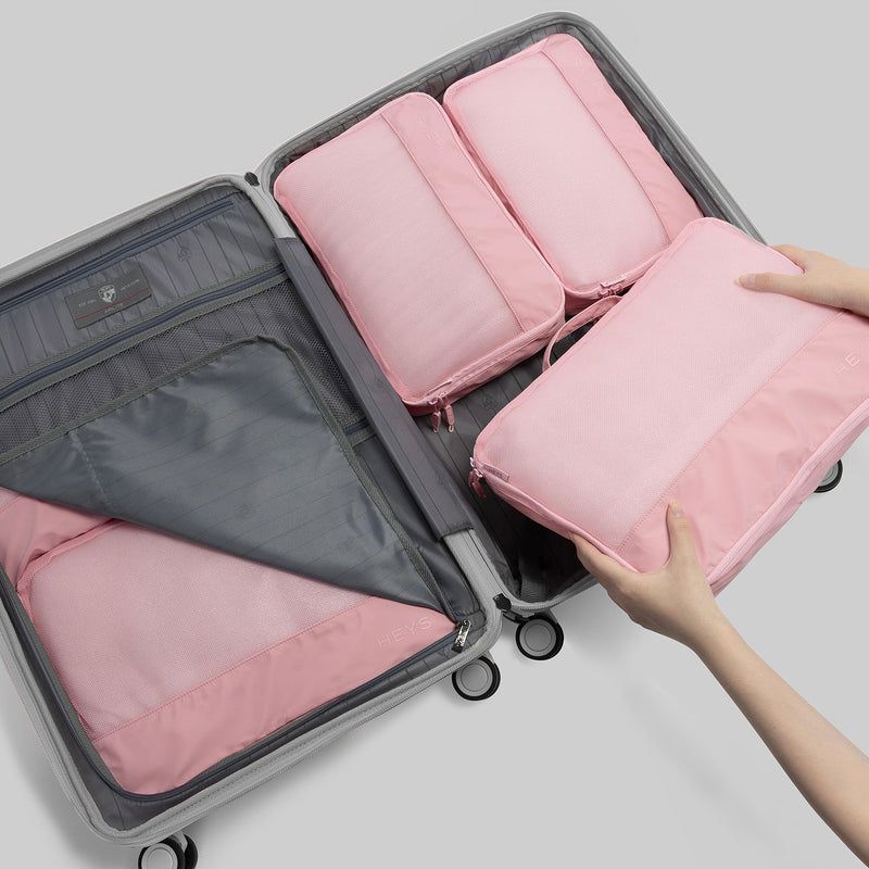 Heys Ecotex Packing Cube 5 Pc Set Lilac Blossom – další pohled