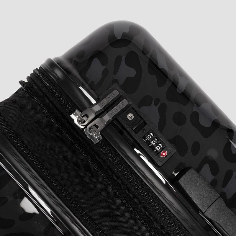 Heys Elite Black Leopard S – TSA a zipy YKK
