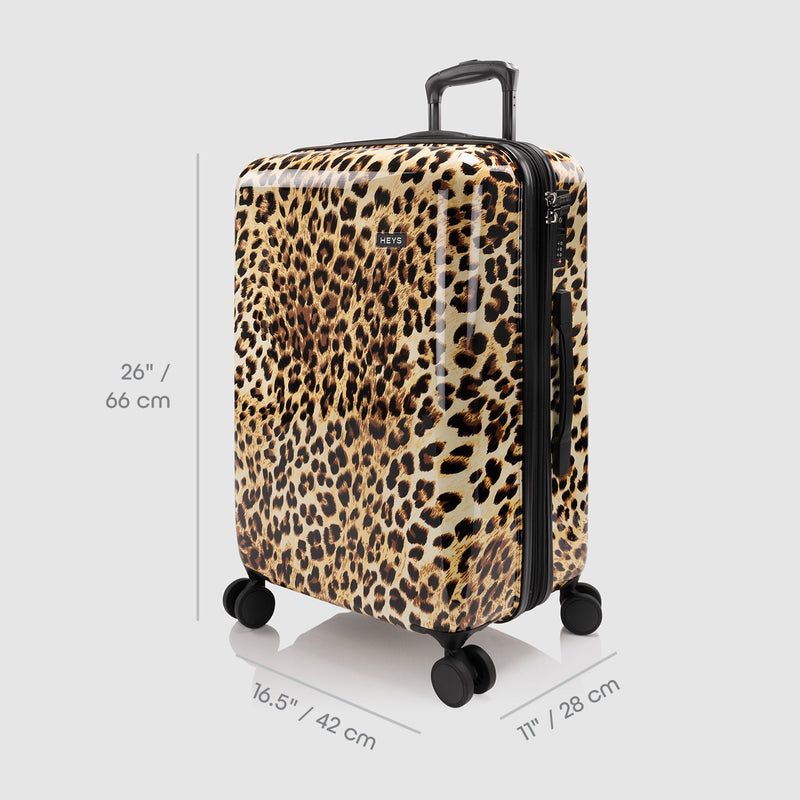 Heys Elite Brown Leopard M – Rozměry pro plánování cesty