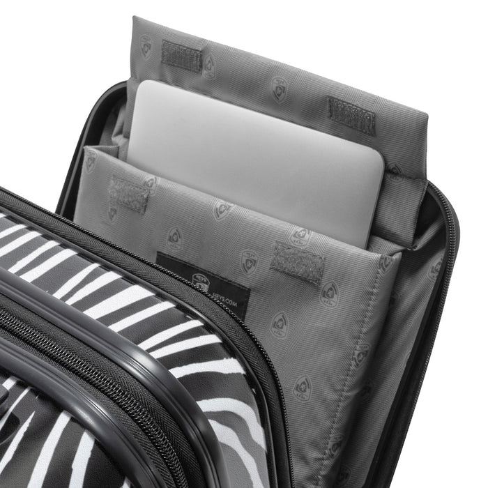 Heys EZ Fashion S Zebra – Notebook přístupný z přední strany