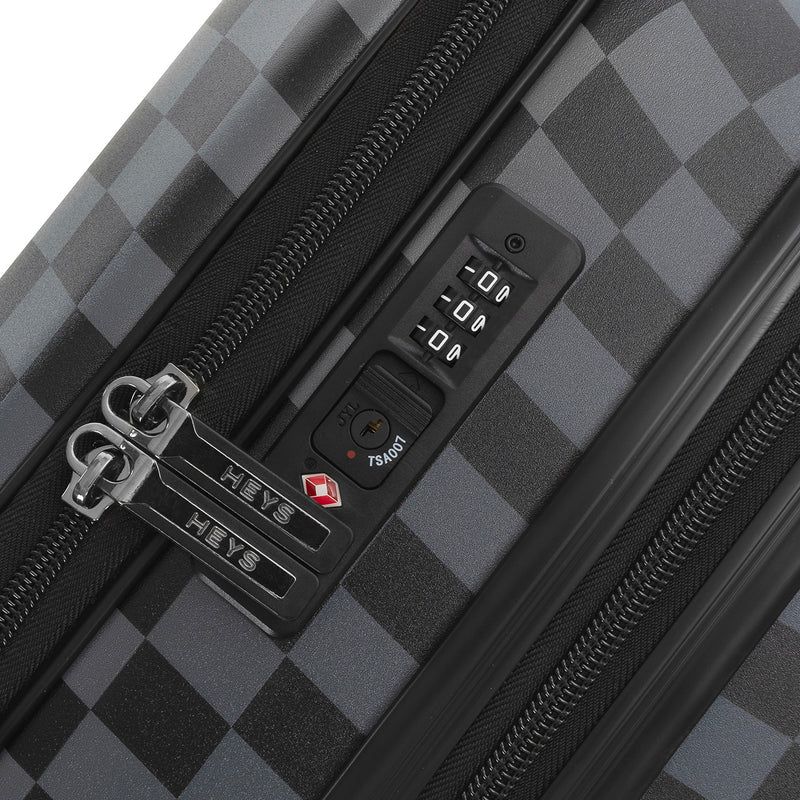 Heys EZ Fashion S Checkered – Zámek zasazený do skořepiny