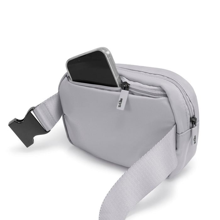 Heys Basic Belt Bag Grey – Dvě vnější zipové kapsy