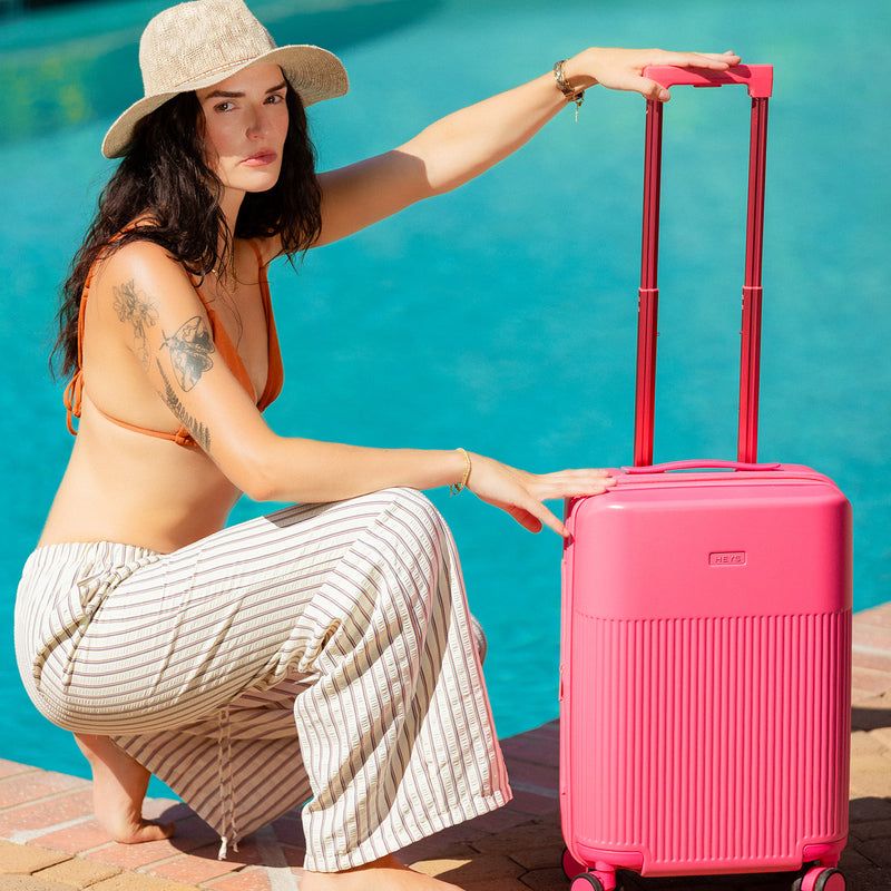 Heys HiLite S Flamingo Pink – další pohled